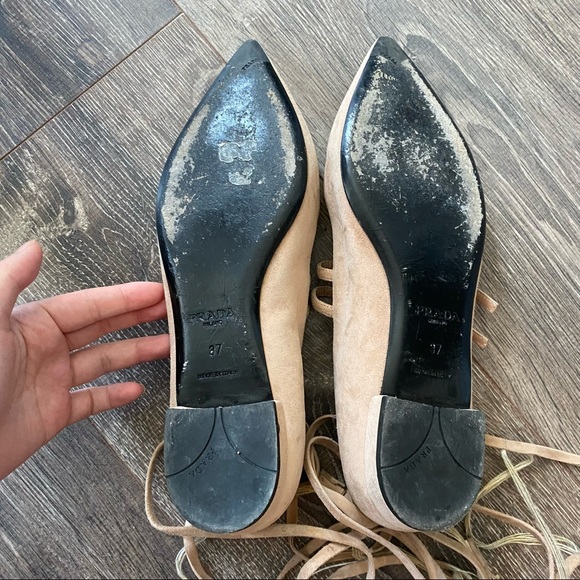 Prada pointed toe straps flats - Picture 3 of 4